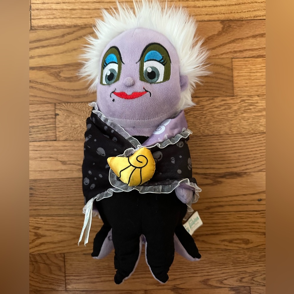 Disneys Babies Ursula Villain Little Mermaid Plush Disney Parks blanket wraps